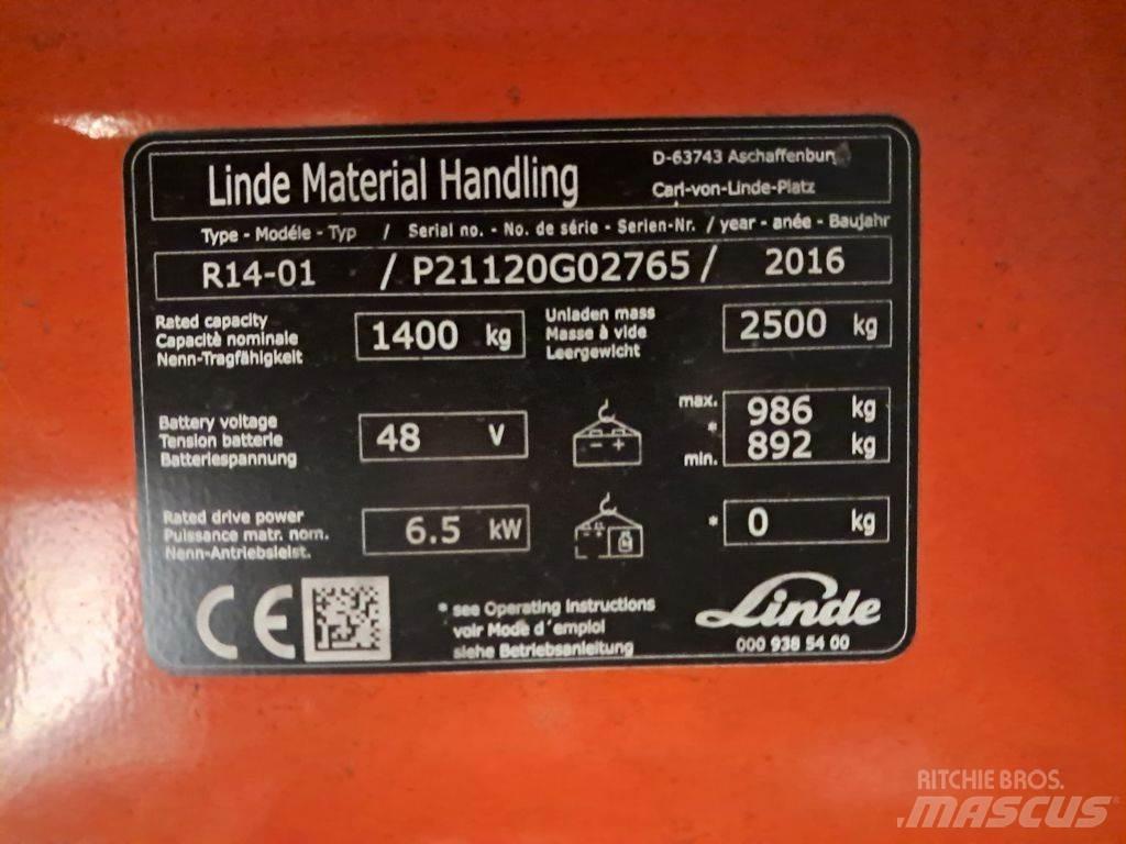 Linde R14-01 شاحنة مناولة