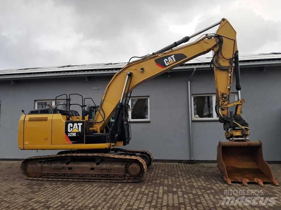 CAT 329 EL حفارات زحافة