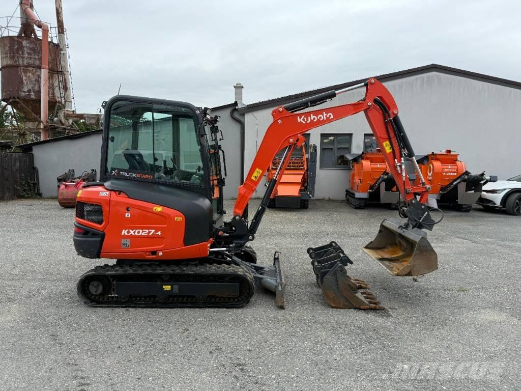 Kubota KX 027-4 حفارات صغيرة أقل من 7 طن (حفارات صغيرة)