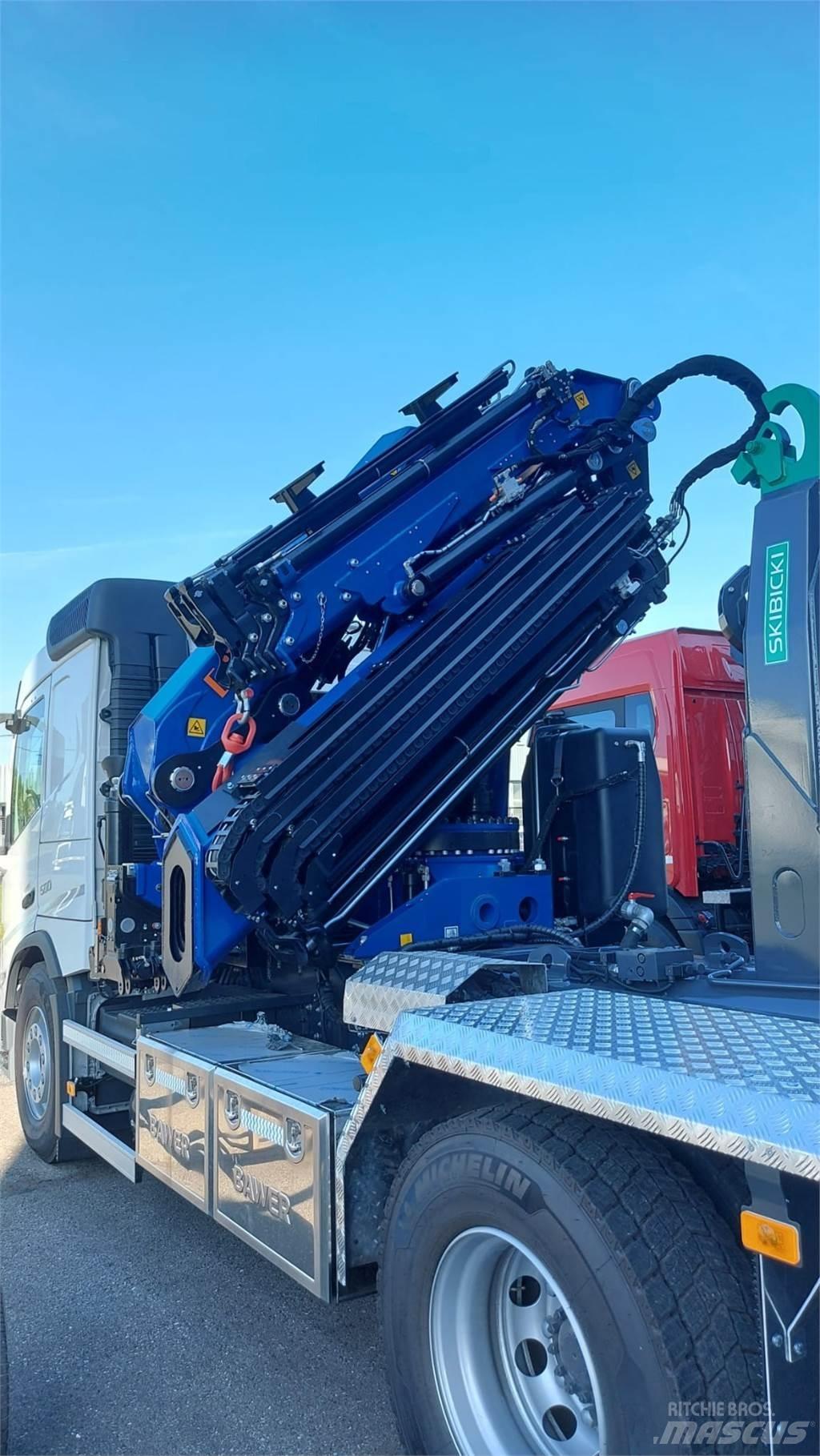 Volvo FM 500 8X4 شاحنات الرافعات
