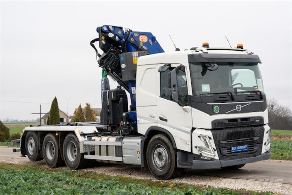 Volvo FM 500 8X4 شاحنات الرافعات