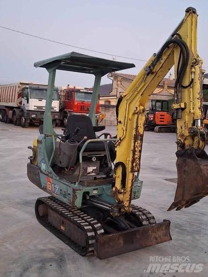 Yanmar B17 حفارات صغيرة أقل من 7 طن (حفارات صغيرة)