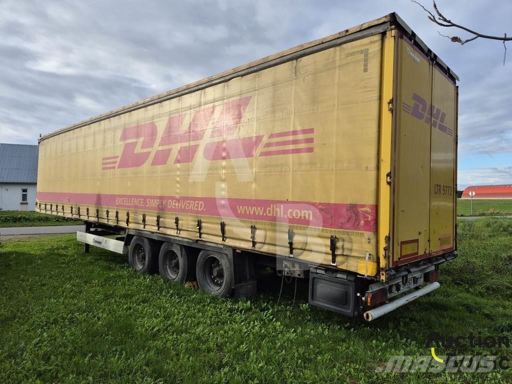 Krone SD نصف مقطورات بباب جانبي