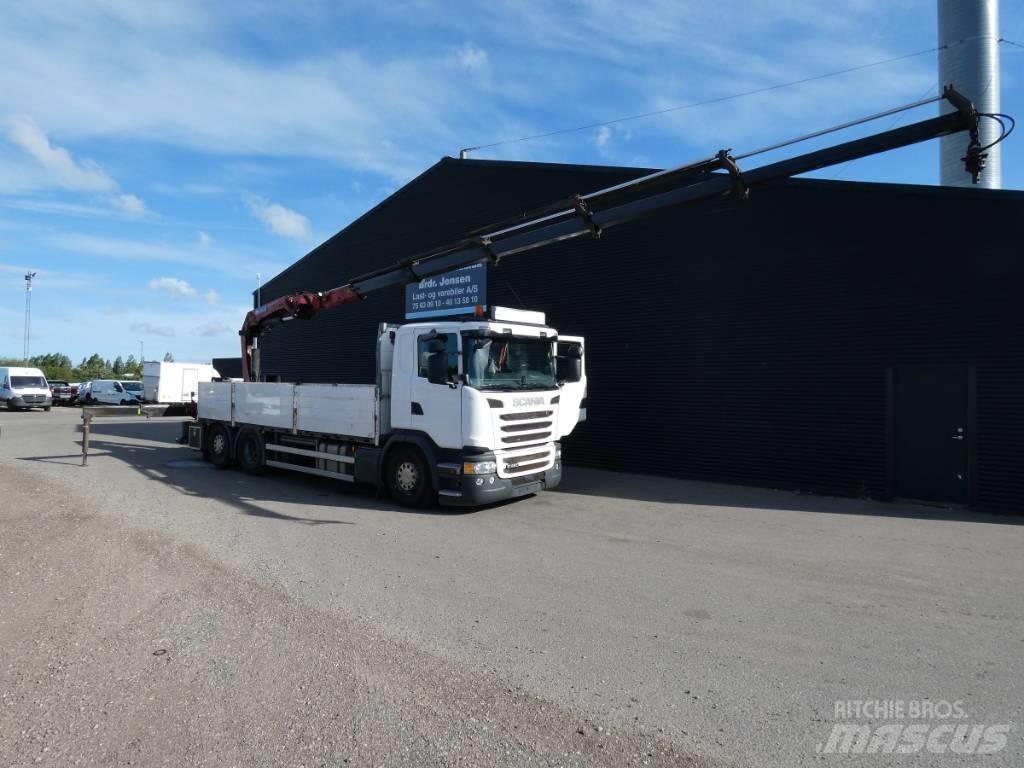 Scania G 450 شاحنات الرافعات