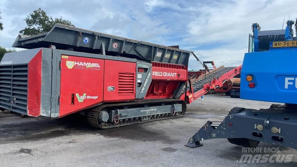 Hammel VB 950 DK آلات تمزيق المخلفات