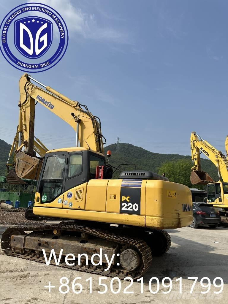 Komatsu PC 220-7 حفارات زحافة