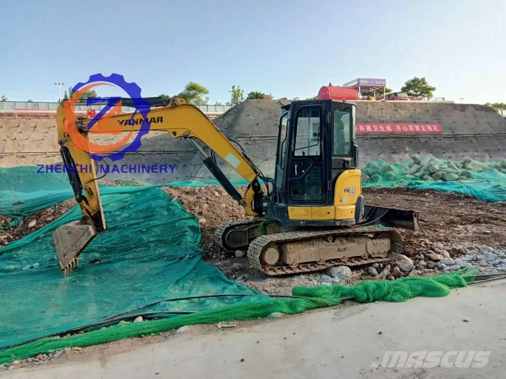Yanmar Vio 55-6 B حفارات صغيرة أقل من 7 طن (حفارات صغيرة)