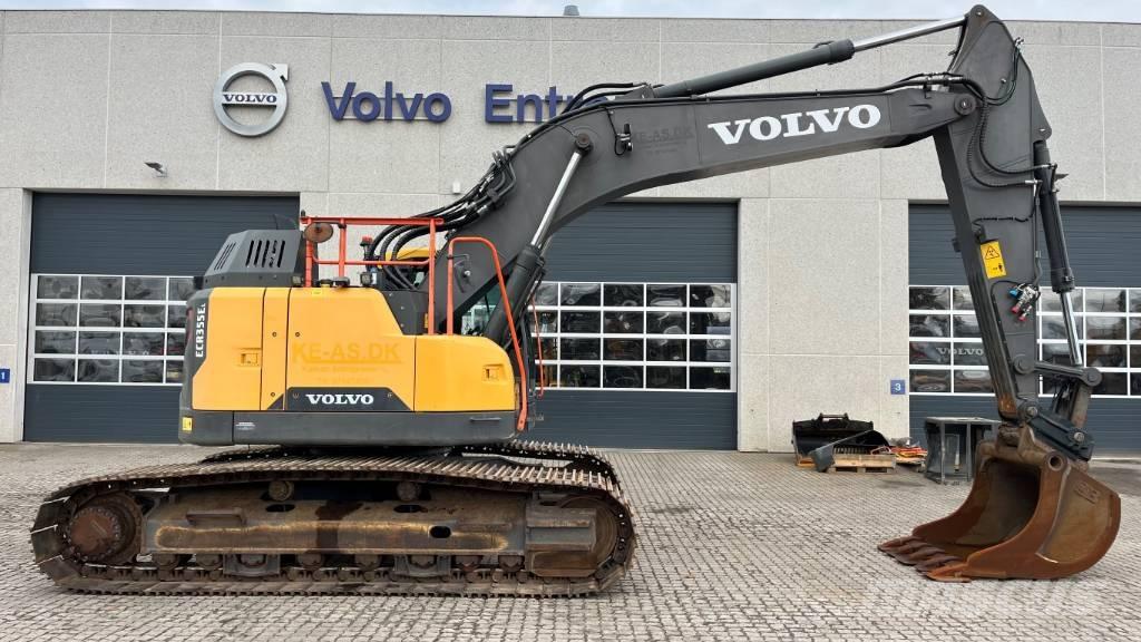 Volvo ECR355EL حفارات زحافة