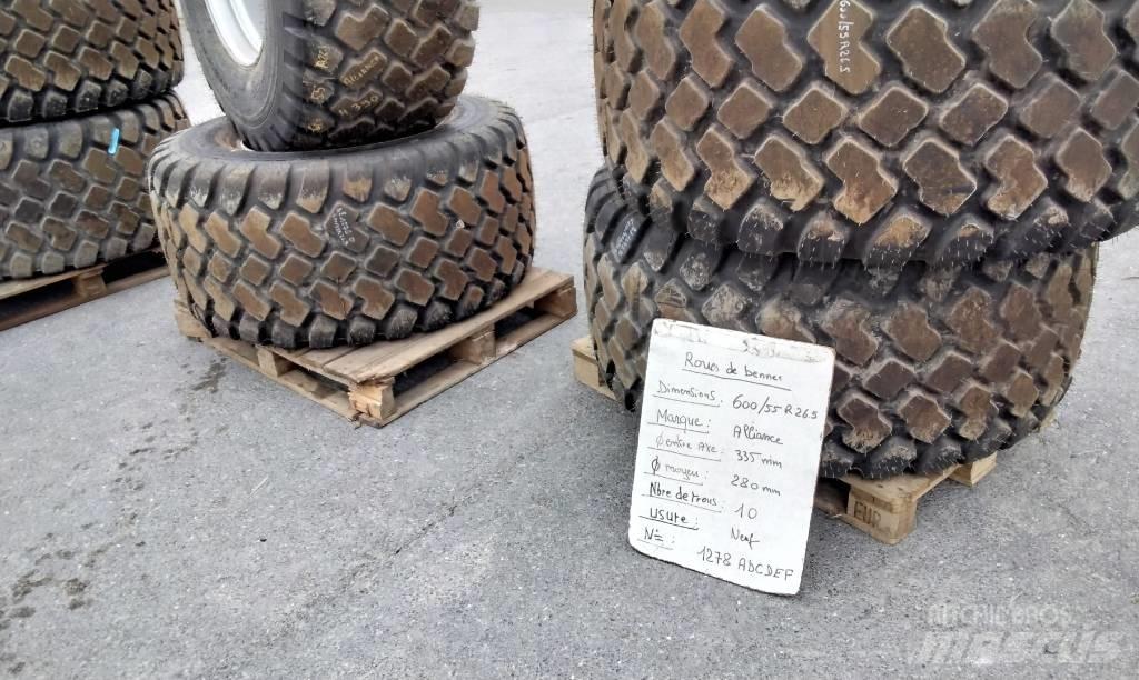 Alliance 600/55R26.5 الإطارات والعجلات والحافات