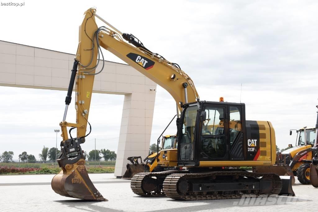 CAT 313 F L حفارات زحافة