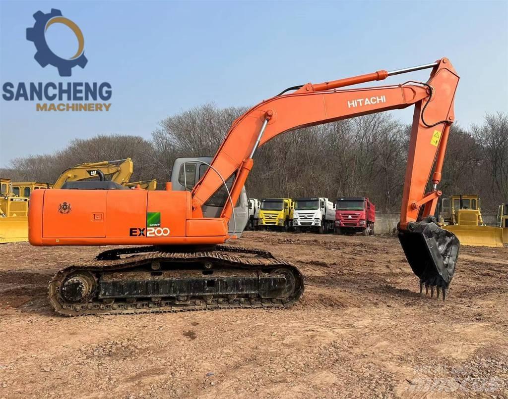 Hitachi EX 200 حفارات زحافة