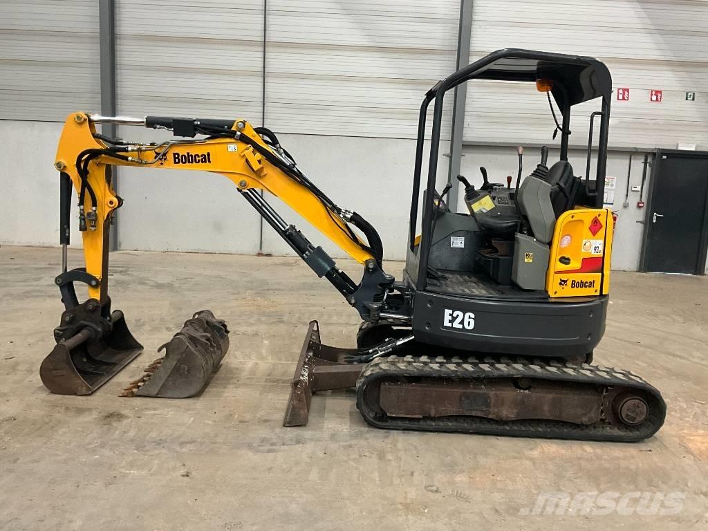 Bobcat E 26 EM حفارات صغيرة أقل من 7 طن (حفارات صغيرة)