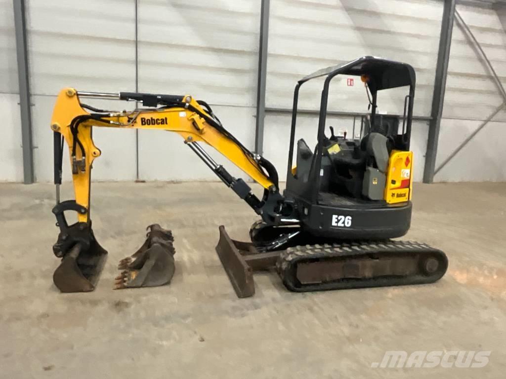 Bobcat E 26 EM حفارات صغيرة أقل من 7 طن (حفارات صغيرة)