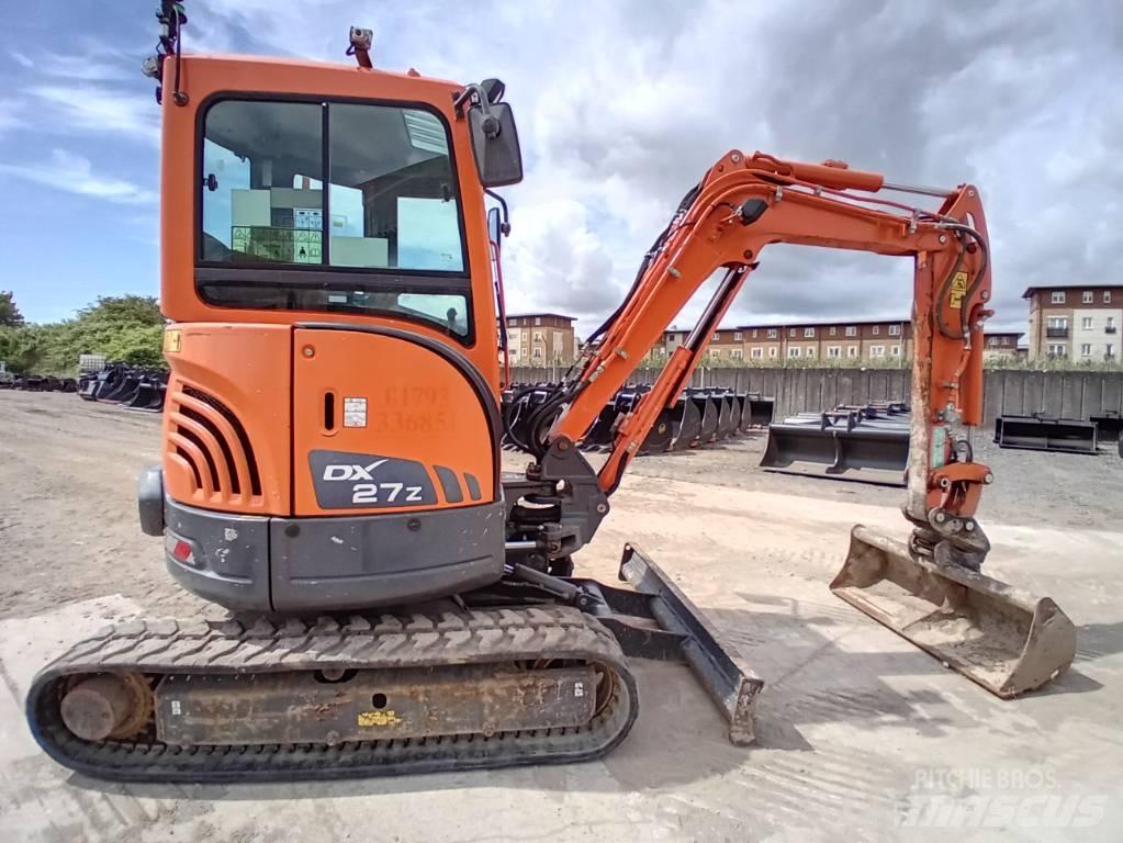 Doosan DX 27 Z حفارات صغيرة أقل من 7 طن (حفارات صغيرة)