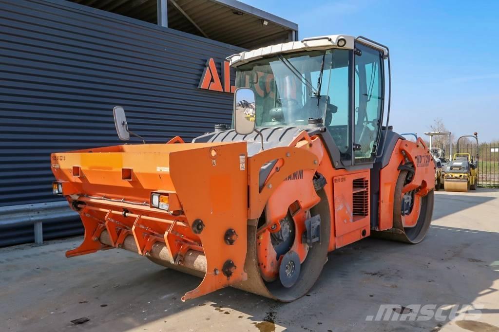 Hamm HD+ 120 VO مداحل ثنائية الاسطوانة