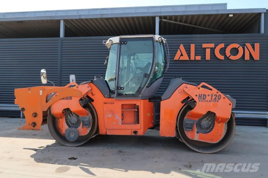 Hamm HD+ 120 VO مداحل ثنائية الاسطوانة