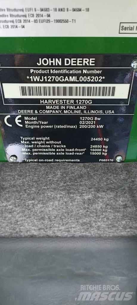 John Deere 1270 G حصادات