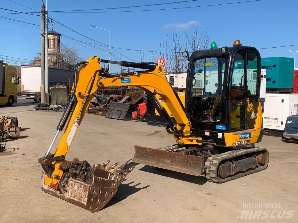 JCB 8026 CTS حفارات صغيرة أقل من 7 طن (حفارات صغيرة)