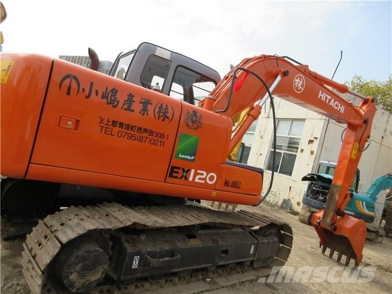 Hitachi EX 120-3 حفارات زحافة