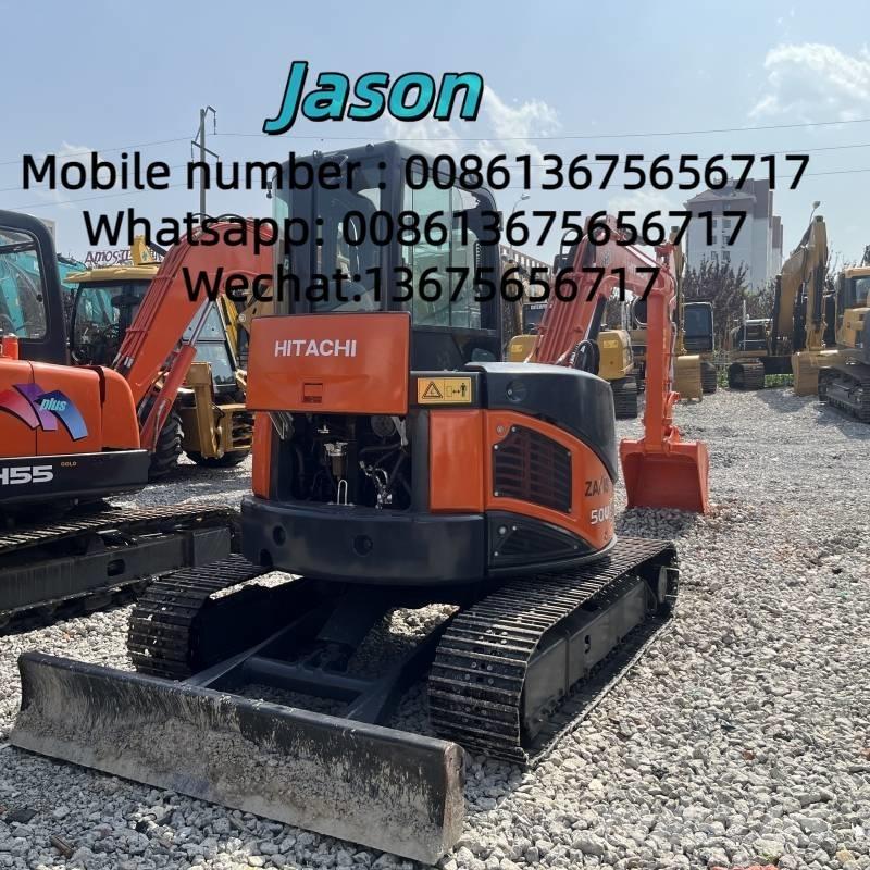 Hitachi ZX 50 U حفارات صغيرة أقل من 7 طن (حفارات صغيرة)