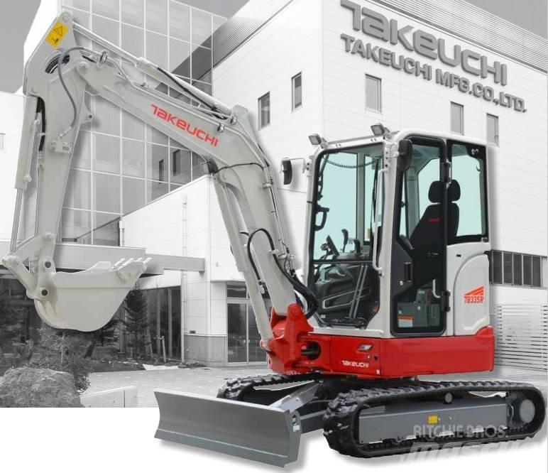 Takeuchi TB335R حفارات صغيرة أقل من 7 طن (حفارات صغيرة)