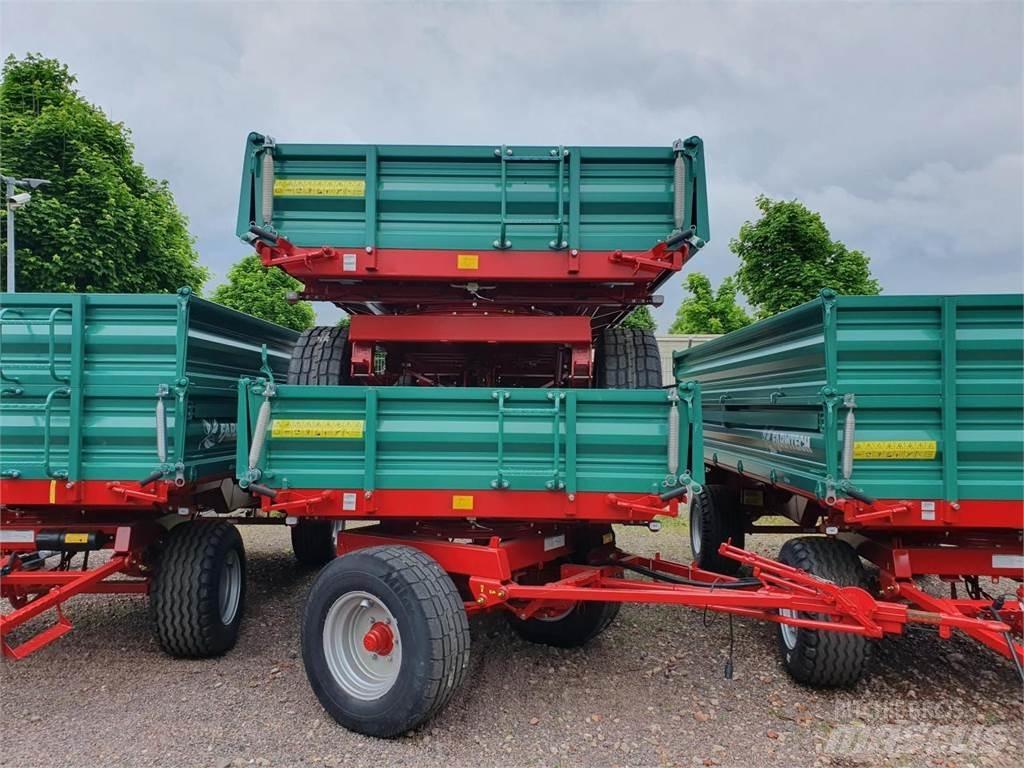 Farmtech ZDK 800 مقطورات قلابة