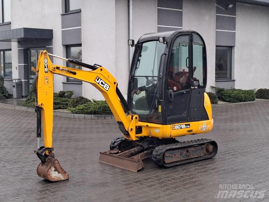 JCB 8018 CTS حفارات صغيرة أقل من 7 طن (حفارات صغيرة)