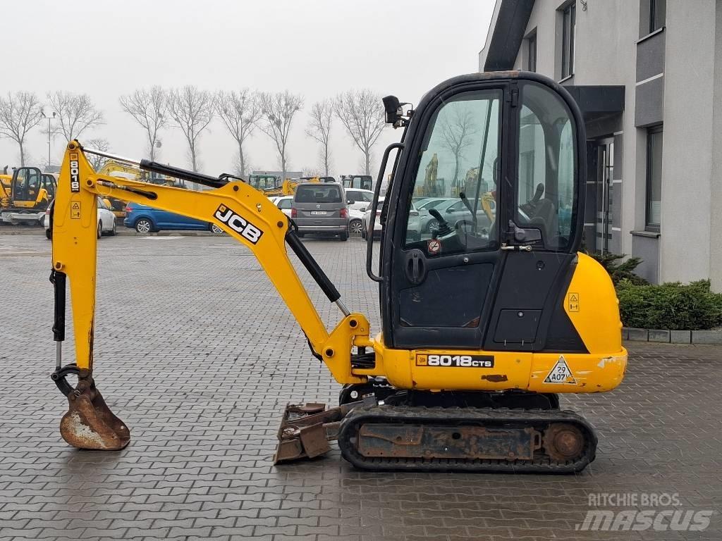 JCB 8018 CTS حفارات صغيرة أقل من 7 طن (حفارات صغيرة)