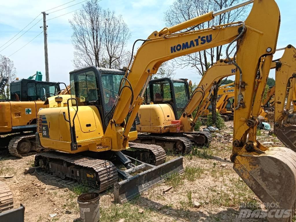 Komatsu PC 56 حفارات زحافة