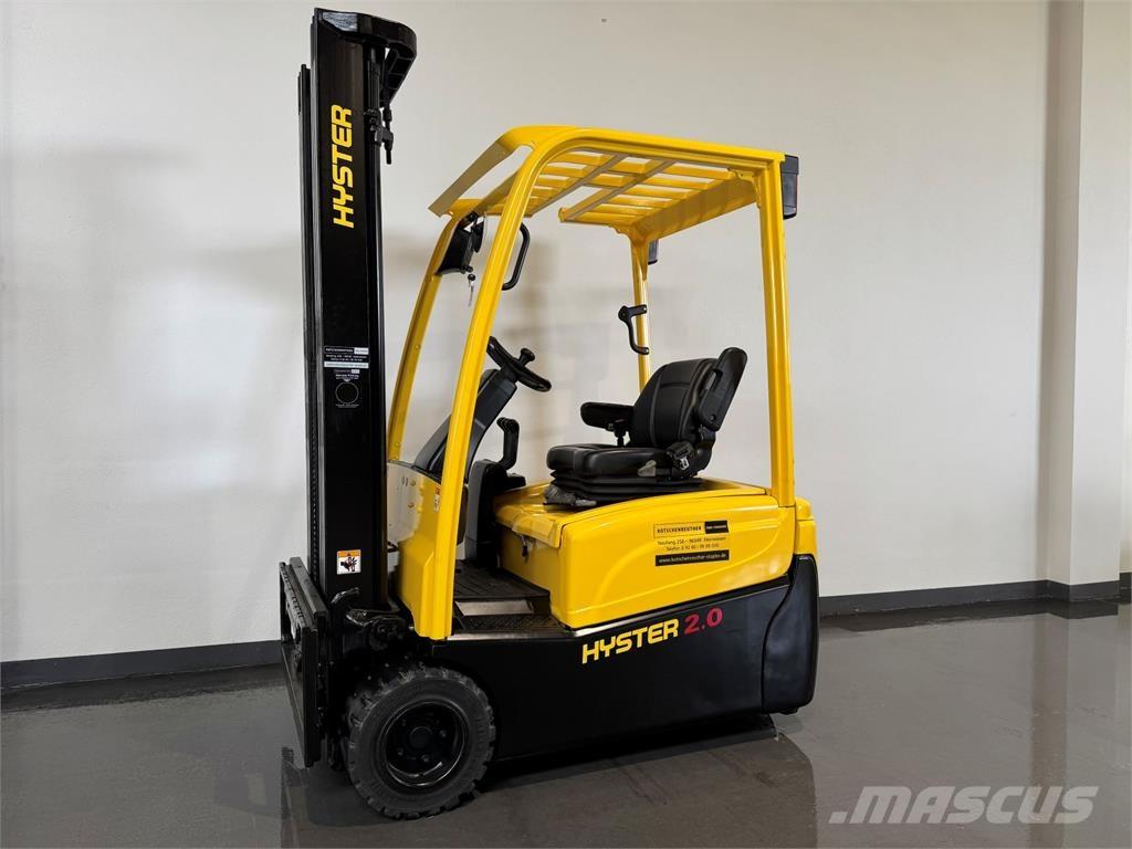 Hyster J2.0XNT (MWB) شاحنات ذات رافعات شوكية تعمل بالكهرباء