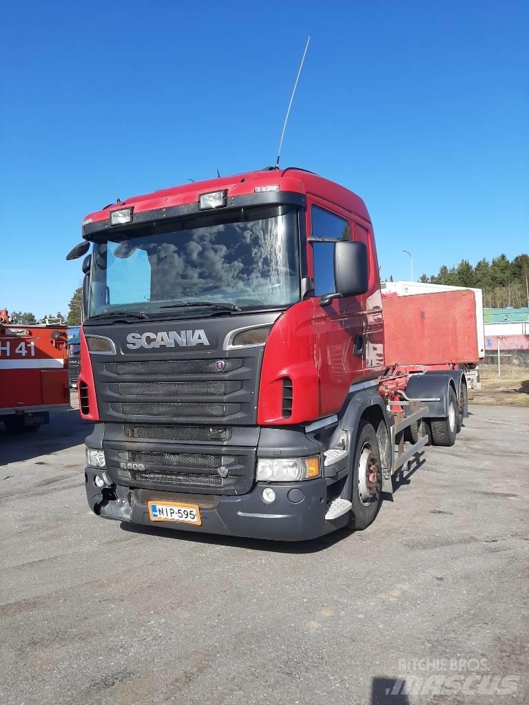 Scania R 500 شاحنات بمقصورة وهيكل