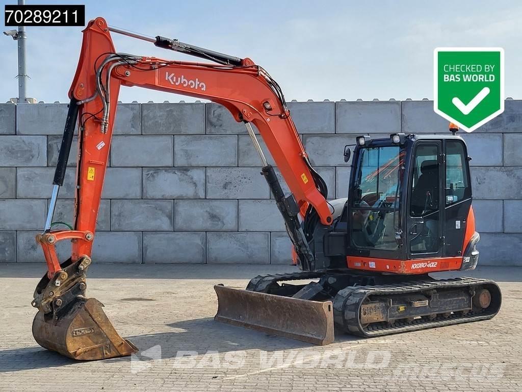 Kubota KX080-4 حفارات صغيرة أقل من 7 طن (حفارات صغيرة)
