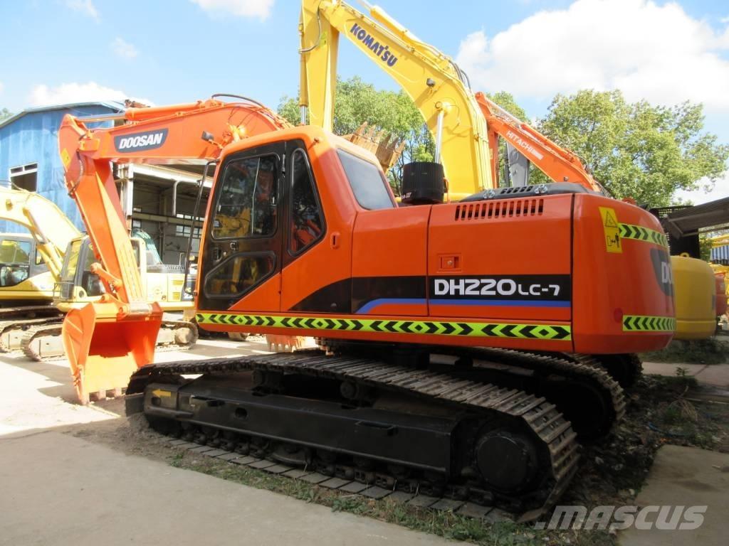 Doosan DH 210 W-7 حفارات بعجل