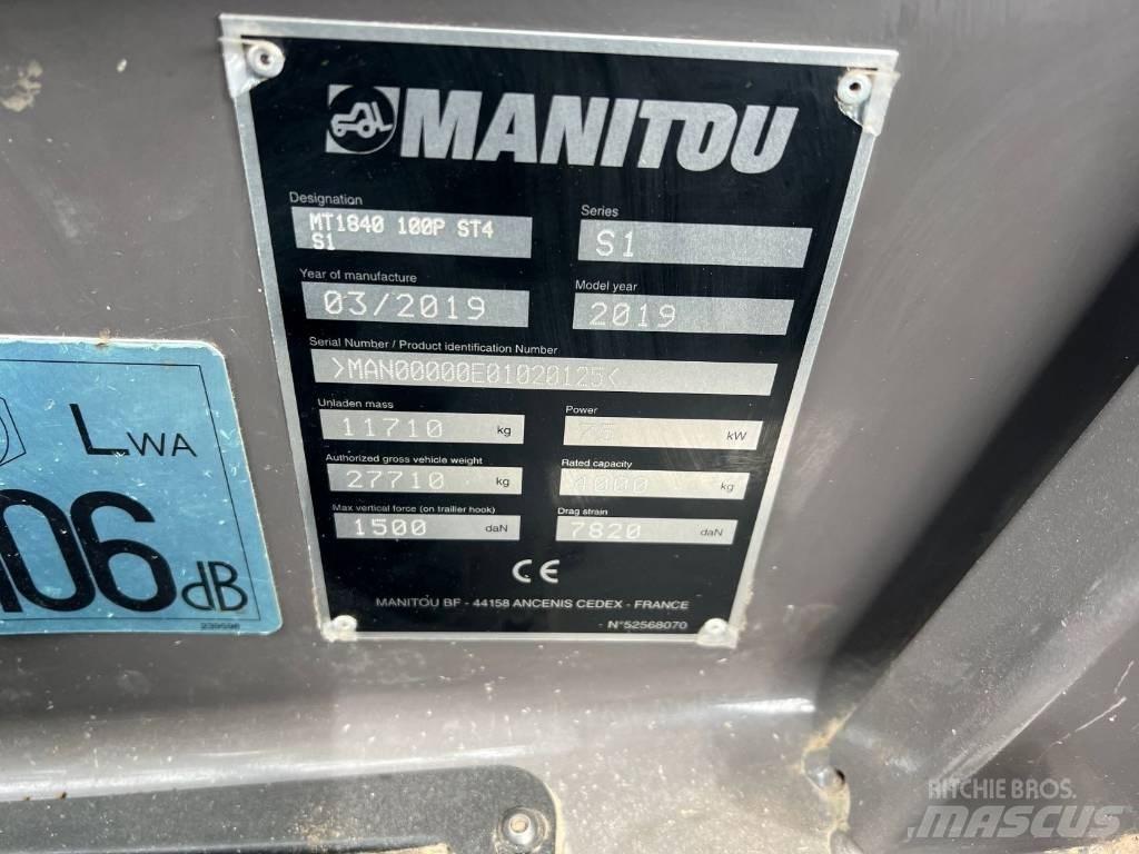 Manitou MT 1840 مناولات متداخلة