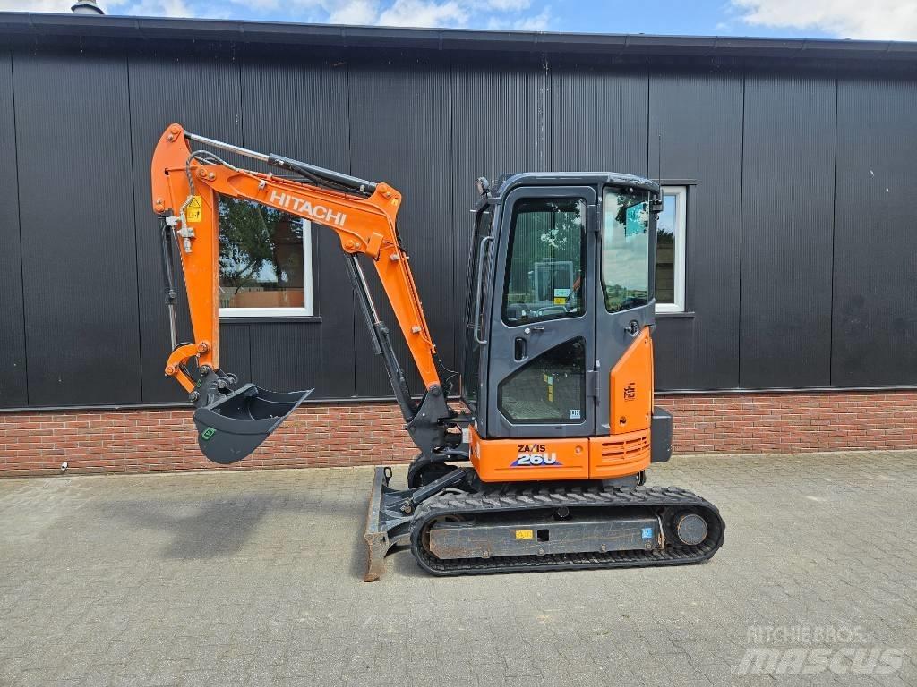 Hitachi ZX 26 حفارات صغيرة أقل من 7 طن (حفارات صغيرة)