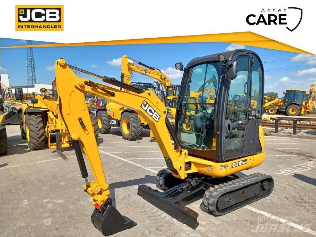 JCB 8018 CTS حفارات صغيرة أقل من 7 طن (حفارات صغيرة)