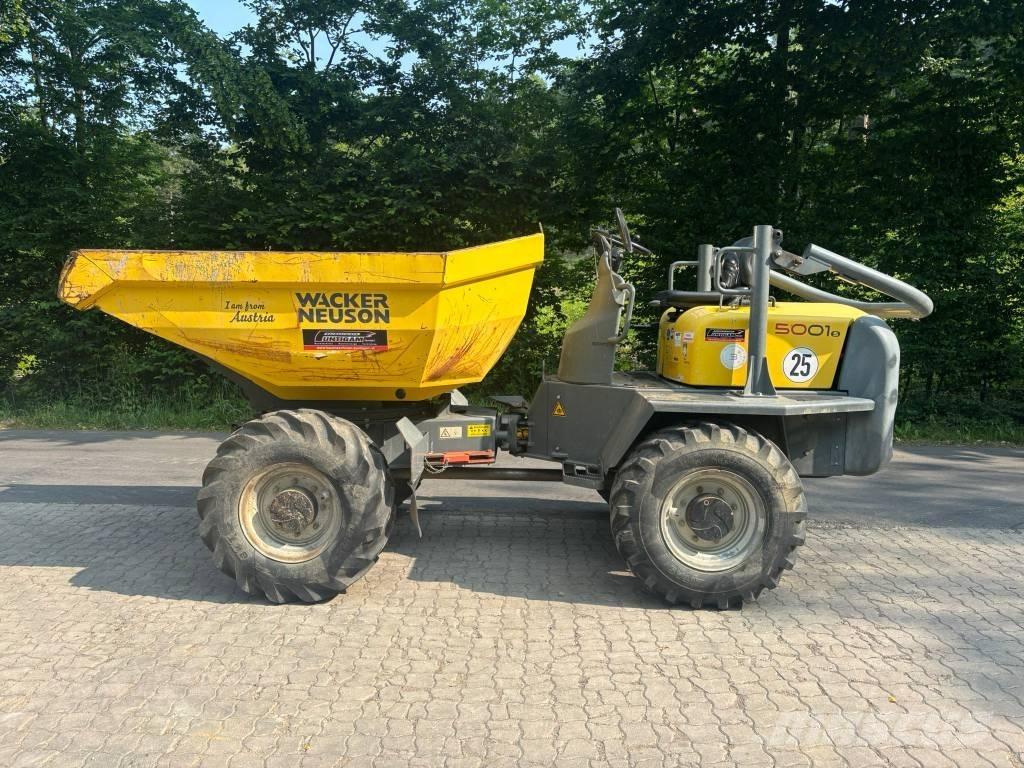 Wacker Neuson 5001 عربات نقل قلابة للمواقع