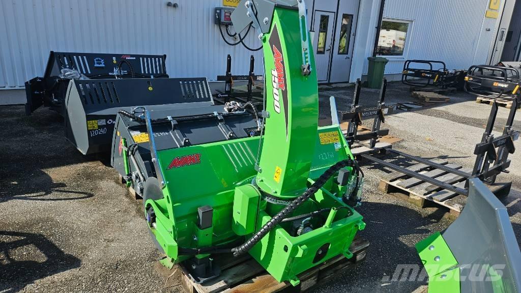 Avant Snöfräs 1500 لوادر انزلاقية التوجيه