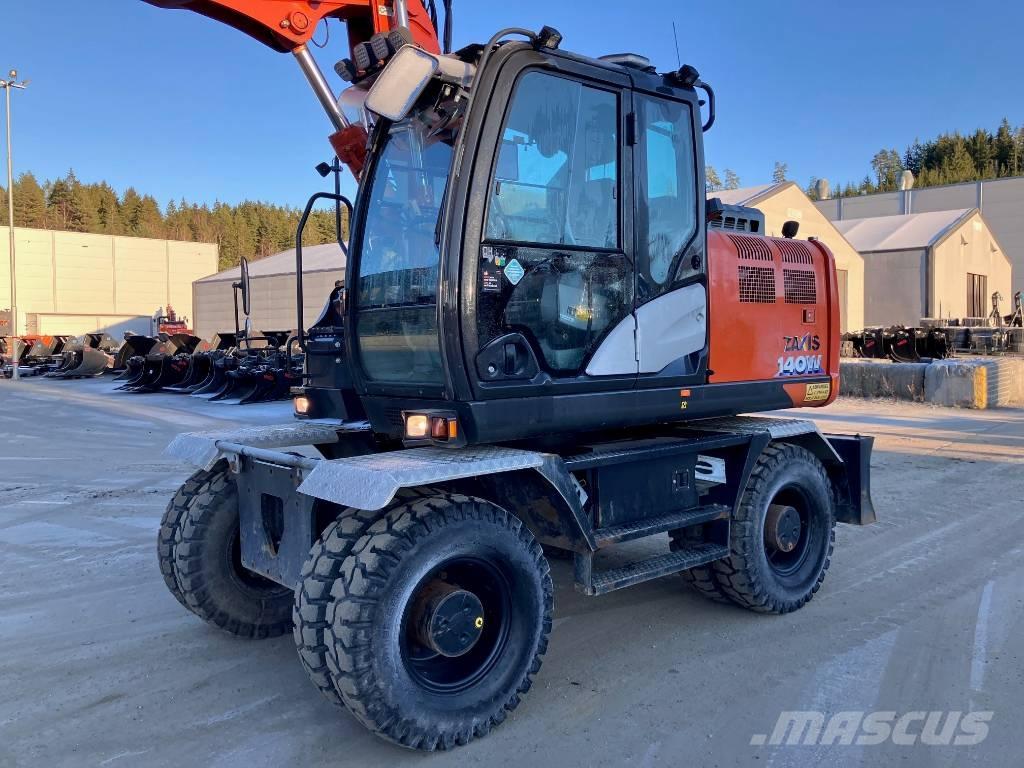 Hitachi ZX 140 WT-6 حفارات بعجل