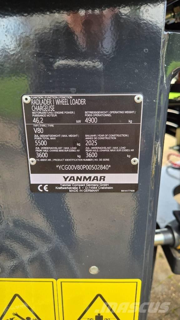 Yanmar V80/5 لوادر بعجل