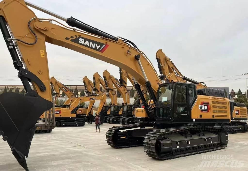 Sany SY 60 C حفارات زحافة