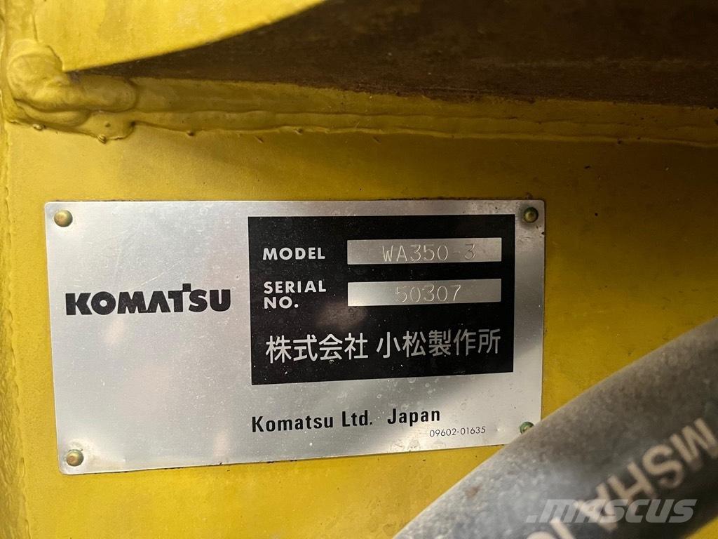 Komatsu WA 350-3 لوادر بعجل
