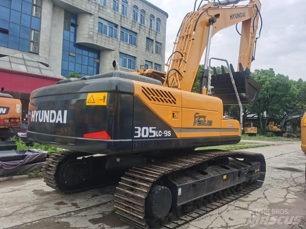 Hyundai R 305LC-9S حفارات زحافة