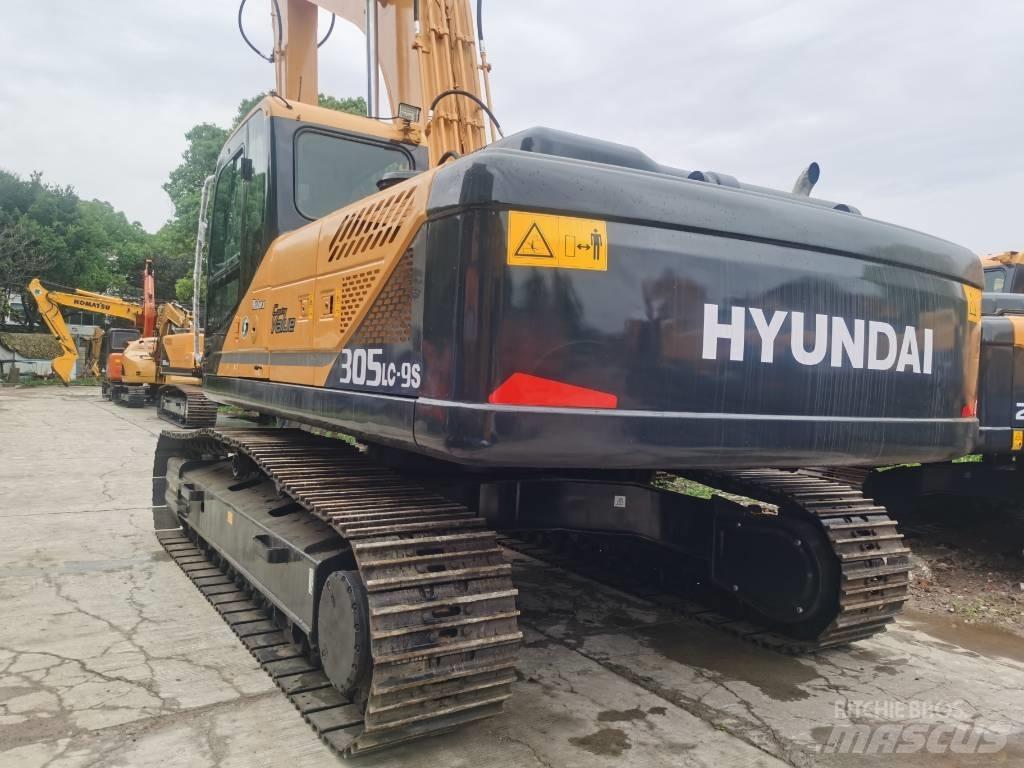 Hyundai R 305LC-9S حفارات زحافة