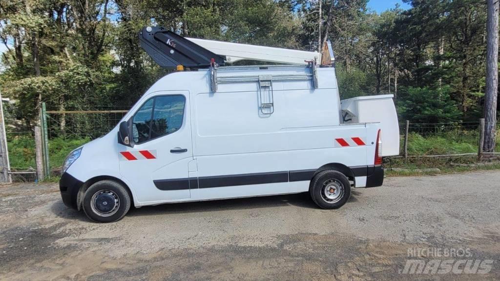 Renault Master المنصات الهوائية المثبتة على مقطورة