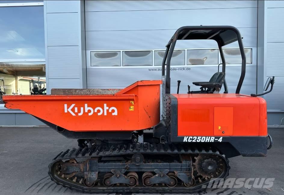 Kubota KC 250 HR-4 عربات نقل قلابة مجنزرة