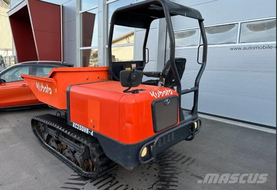 Kubota KC 250 HR-4 عربات نقل قلابة مجنزرة