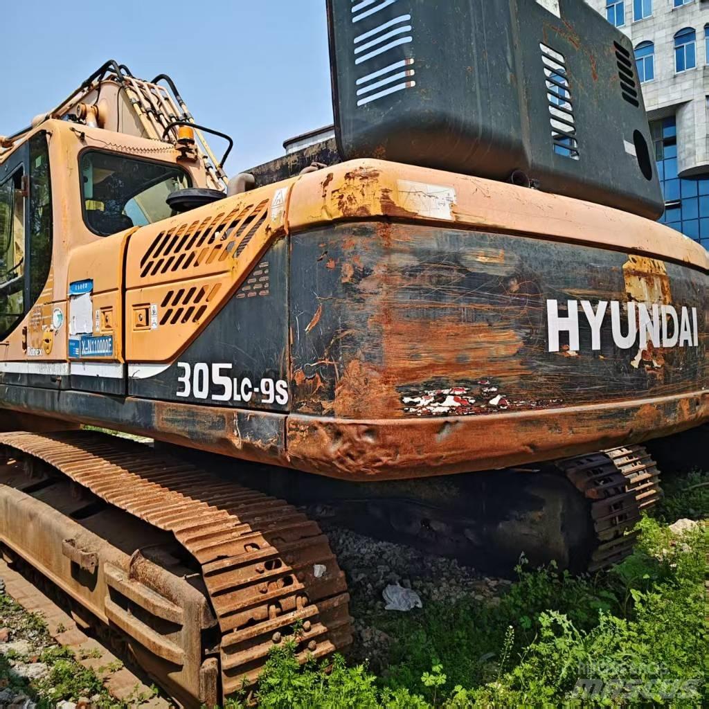 Hyundai R305LC-9S حفارات زحافة