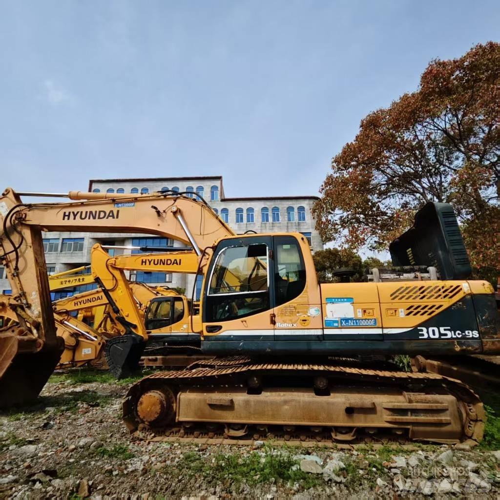 Hyundai R305LC-9S حفارات زحافة