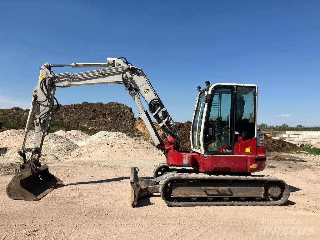 Takeuchi TB 280 FR حفارات وسط 7 طن - 12 طن